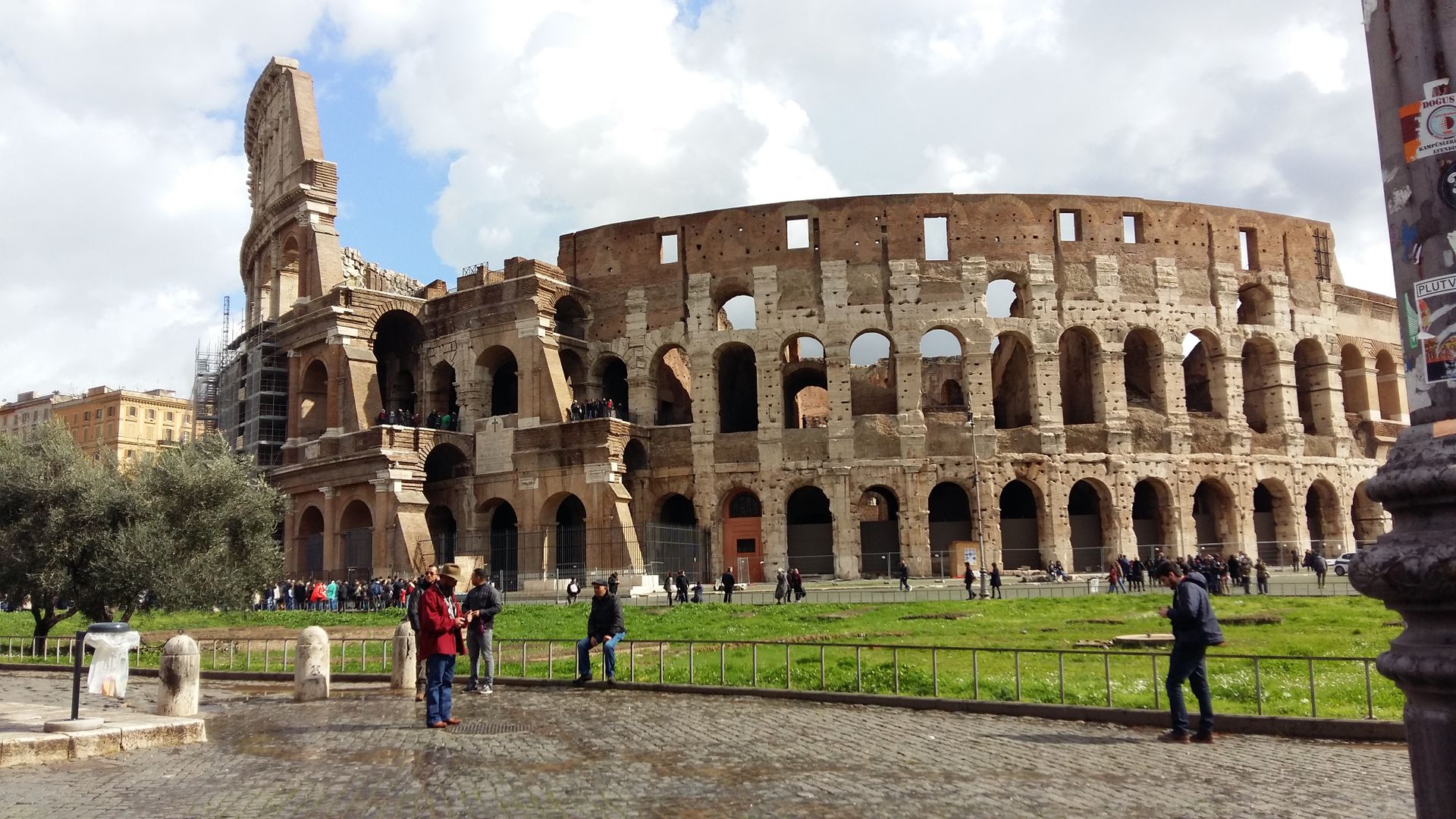 The Colosseum in Rome