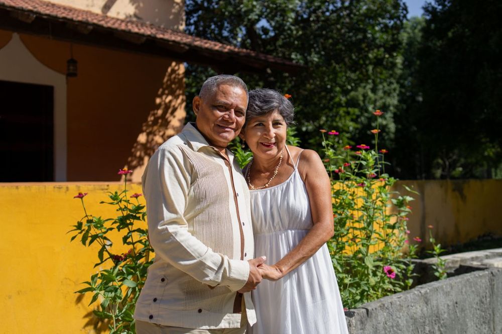 A retired couple in Mérida, Yucatán